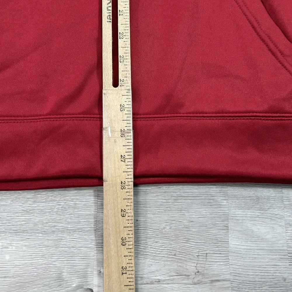 Alabama Crimson Tide Hoodie Mens Medium Red NCAA Football Colosseum Fleece Top